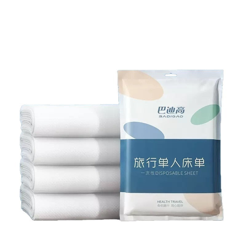 Badi Gao Disposable Bed Sheet and Duvet Cover Four-Piece Set Travel Hotel Bedding Category-Wan