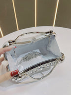 New Cross-border Diamond Clutch Bag Tassel Evening Bag Birthday Wedding Banquet Shoulder Crossbody Dinner Bag