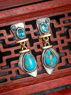 Personalized Solid Color Dual-use Short Earrings