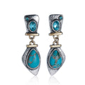 Personalized Solid Color Dual-use Short Earrings