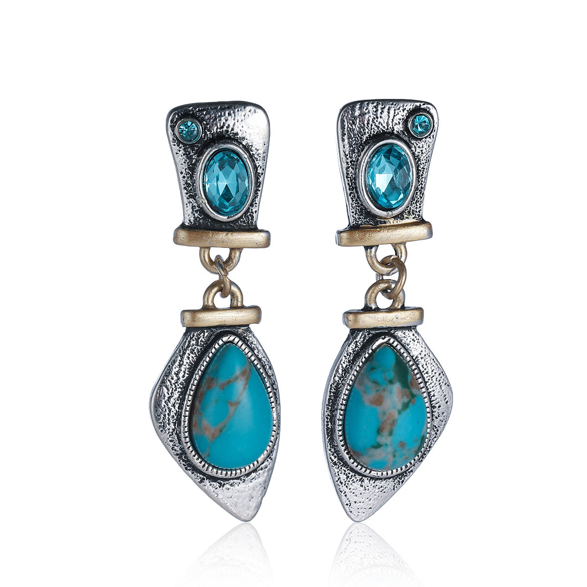 Personalized Solid Color Dual-use Short Earrings