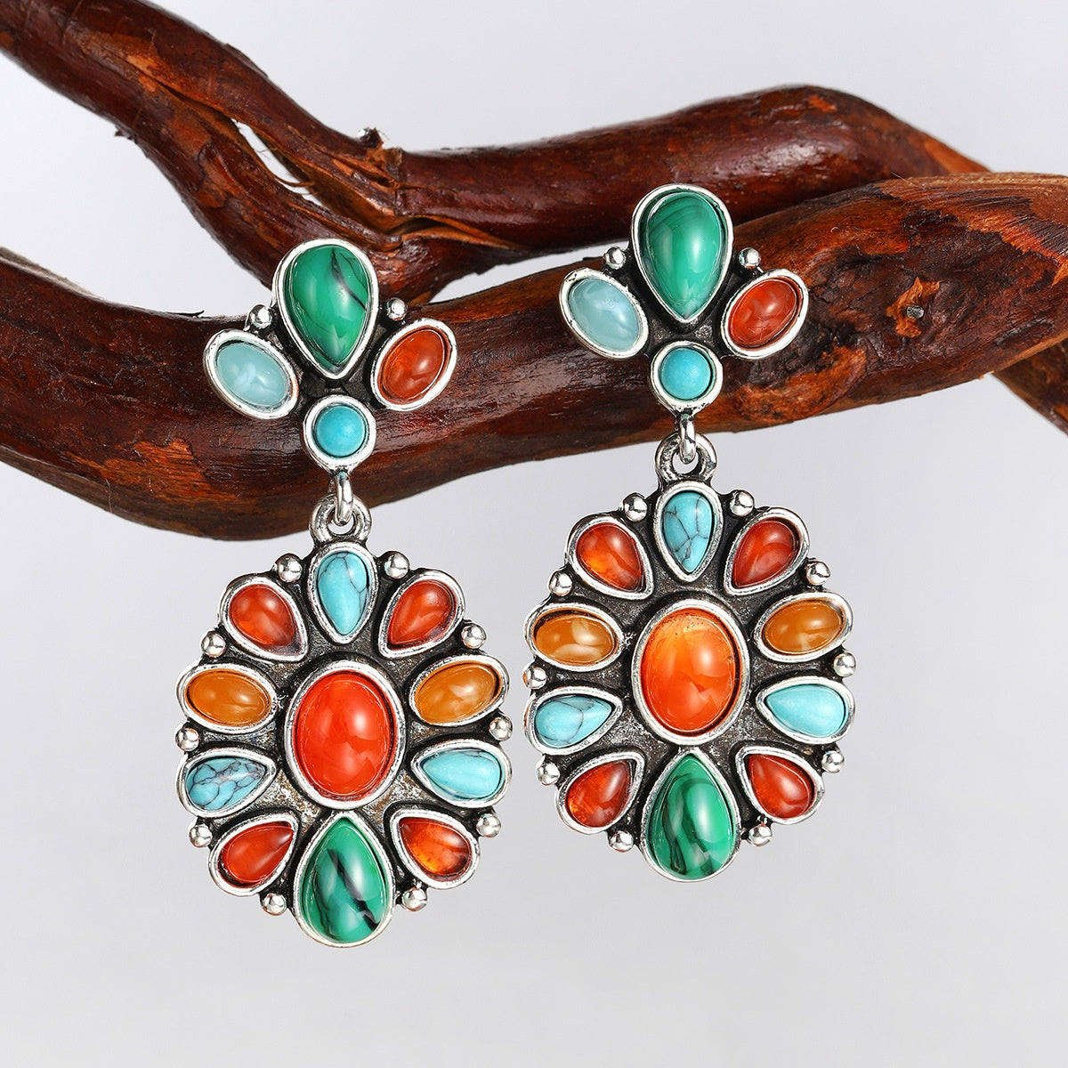 Personalized Solid Color Dual-use Short Earrings
