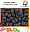 PREMIUM AJWA MADINAH PREMIUM LARGE, FRESH NEW ARRIVAL, 250G 500G 1KG.