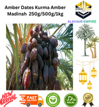 Amber Dates Kurma Amber Madinah  250g/500g/1kg