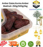 Amber Dates Kurma Amber Madinah  250g/500g/1kg