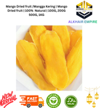 Mango Dried fruit /Mangga Kering | Mango Dried fruit | 100%  Natural | 100G, 200G 500G, 1KG