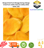 Mango Dried fruit /Mangga Kering | Mango Dried fruit | 100%  Natural | 100G, 200G 500G, 1KG