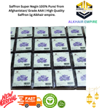 Saffron Super Negin 100% Pure/ from Afghanistan/ Grade AAA | High Quality Saffron 1g Alkhair empire.