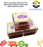 Saffron Super Negin 100% Pure/ from Afghanistan/ Grade AAA | High Quality Saffron 1g Alkhair empire.
