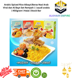 Arabic Spiced Rice Albayt/Beras Nasi Arab  Viral dan Al Bayt Set Rempah |  | saudi arabia | 450gram l Halal | Stock Bar