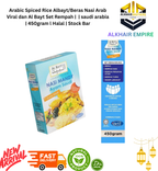 Arabic Spiced Rice Albayt/Beras Nasi Arab  Viral dan Al Bayt Set Rempah |  | saudi arabia | 450gram l Halal | Stock Bar