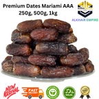 PREMIUM MARIAMI DATES GRADE AAA FROM IRAN, 250g, 500g, 1kg