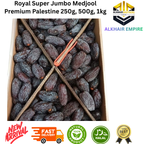 Royal Super Jumbo Medjool Palistine Dates 250g 500g 1kg 100% Natural Halal New Arrival Fast Delivery
