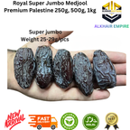 Royal Super Jumbo Medjool Palistine Dates 250g 500g 1kg 100% Natural Halal New Arrival Fast Delivery