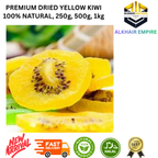 Premium Dried Yellow Kiwi 100% Natural 250g 500g 1kg Alkhair Empire