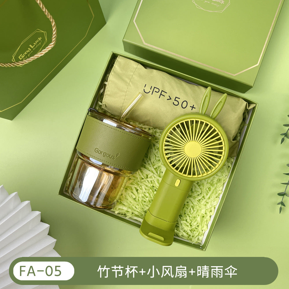 Teacher's Day Souvenirs, Practical Opening Gifts, Corporate Company Gifts for Female Employees and Customers, Cups, Creative Towel Gifts
