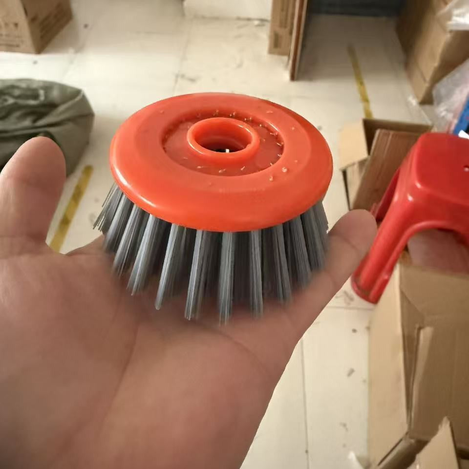 Long-Handled Pot Brush, Dishwashing Brush, Household Pot Cleaning Brush, Steel Wire Cleaning Ball, Storage Stainless Steel Wire, Kitchen Cleaning