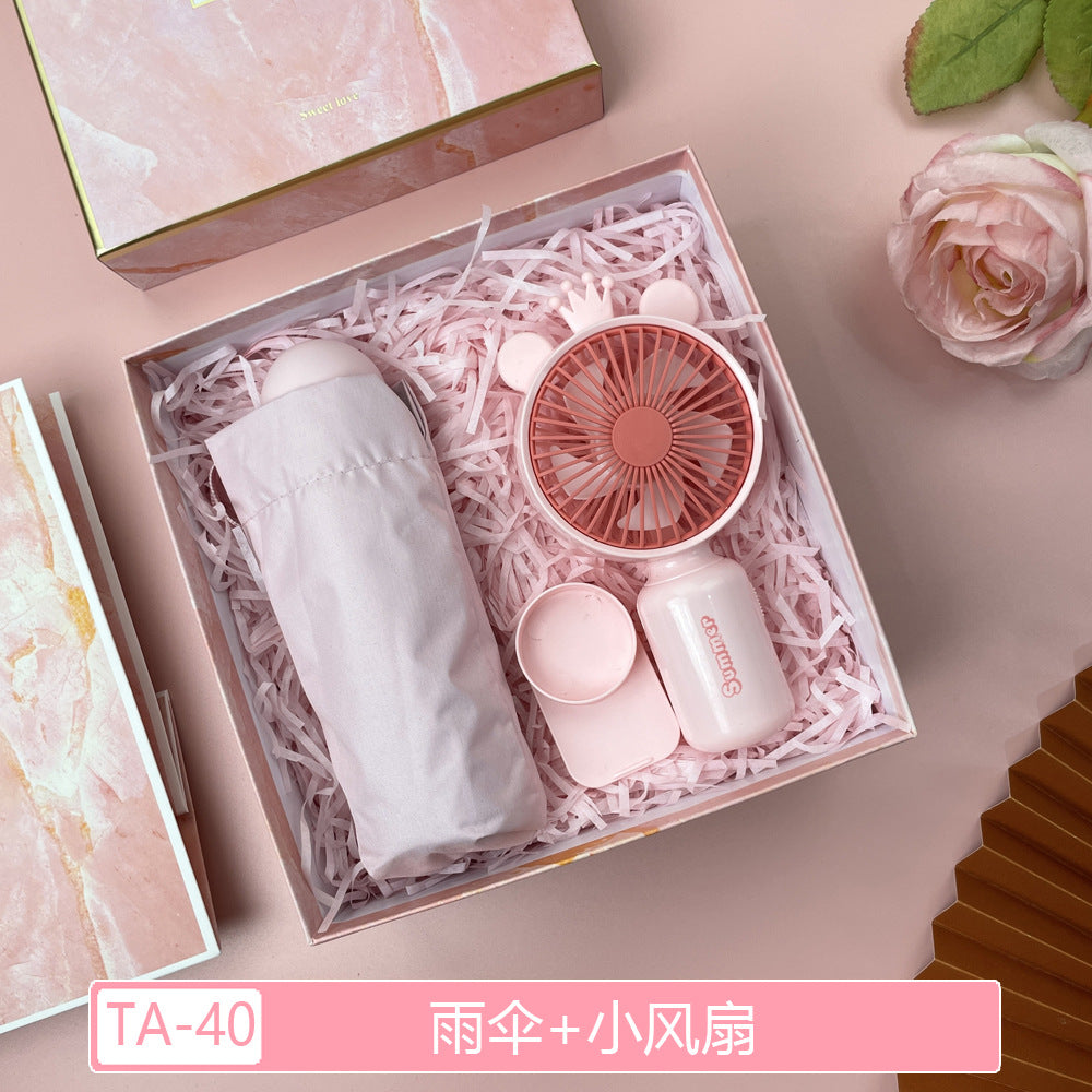 Teacher's Day Souvenirs, Practical Opening Gifts, Corporate Company Gifts for Female Employees and Customers, Cups, Creative Towel Gifts