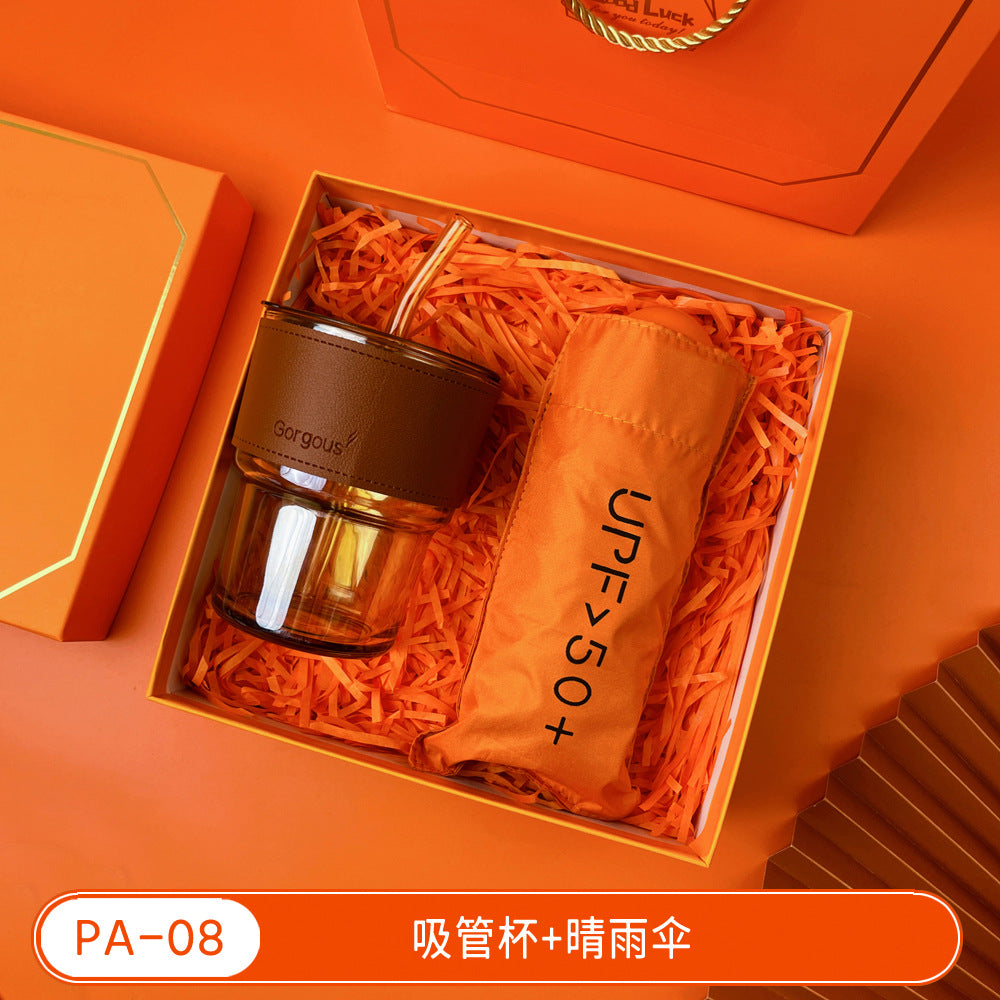 Teacher's Day Souvenirs, Practical Opening Gifts, Corporate Company Gifts for Female Employees and Customers, Cups, Creative Towel Gifts