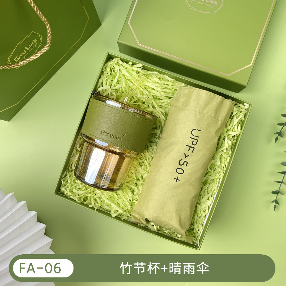 Teacher's Day Souvenirs, Practical Opening Gifts, Corporate Company Gifts for Female Employees and Customers, Cups, Creative Towel Gifts