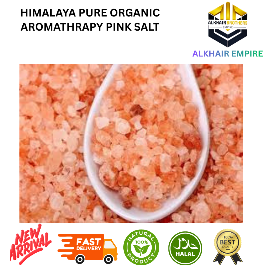 Himalaya Pure Organic Aromatherapy Pink ROCK Salt - Halal Certified - Natural Product - Fast Delivery - New Arrival