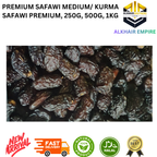 PREMIUM SAFAWI DATES MEDIUM/ 250G, 500G, 1KG