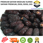 PREMIUM SAFAWI DATES MEDIUM/ 250G, 500G, 1KG