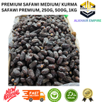 PREMIUM SAFAWI DATES MEDIUM/ 250G, 500G, 1KG