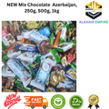 NEW Mix Chocolate Azerbaijan 100g 200g 400g 600g 1kg Sweet with strawberry hazelnut orange milk filling coconut pieces peanut & raisin peanut & rice crisps chocolate mousse flavor MILKOF BELMONTE