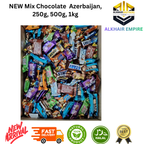 NEW Mix Chocolate Azerbaijan 100g 200g 400g 600g 1kg Sweet with strawberry hazelnut orange milk filling coconut pieces peanut & raisin peanut & rice crisps chocolate mousse flavor MILKOF BELMONTE