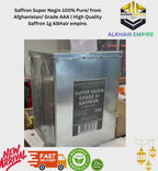 Saffron Super Negin 100% Pure/ from Afghanistan/ Grade AAA | High Quality Saffron 1g Alkhair empire.