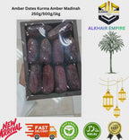 Amber Dates Kurma Amber Madinah  250g/500g/1kg